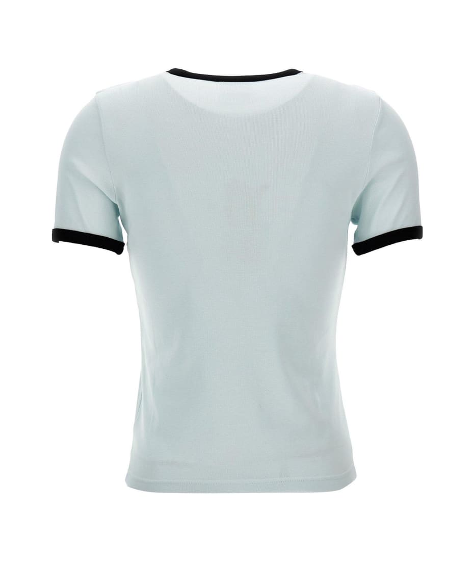 Courrèges Crewneck Short-sleeved T-shirt | italist
