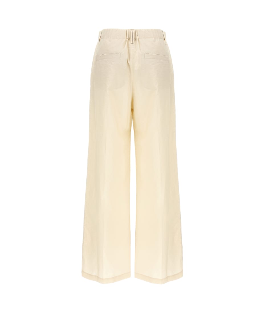 パンツ BRUNELLO CUCINELLI Cotton trousers Beige BRUNELLO CUCINELLI Cotton-blend twill tapered pants | NET-A