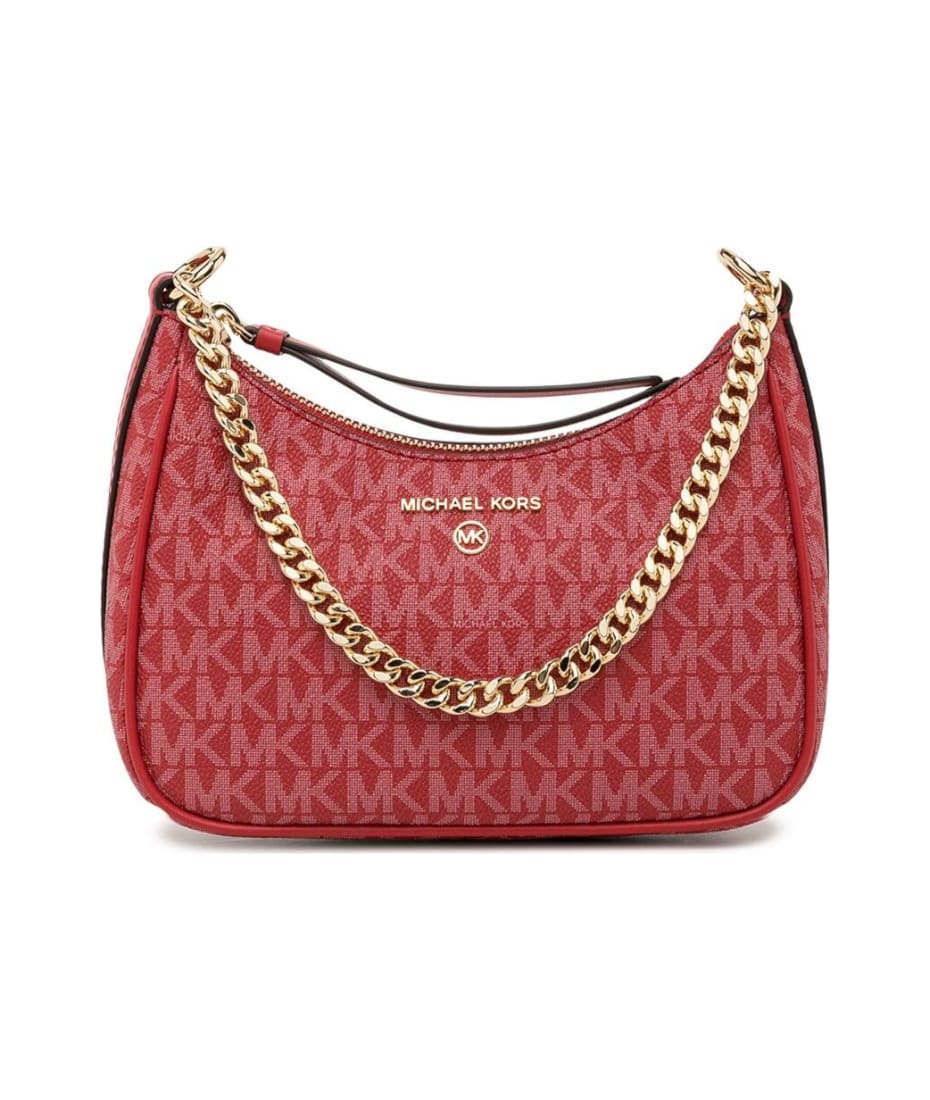 MICHAEL Michael Kors Jet Set Shoulder Bag With Jacquard Logo