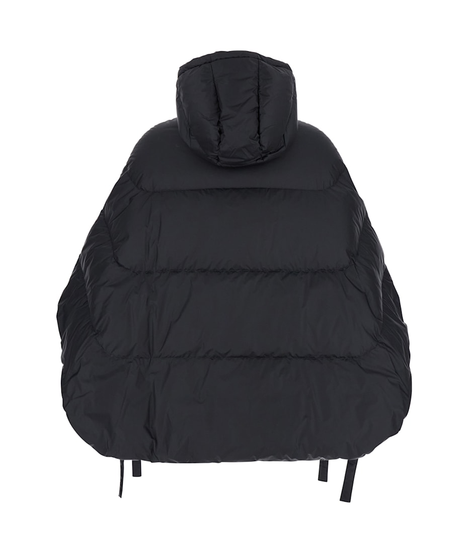 【TATRAS】REILA Padded Down Jacket Black TATRAS 'reila' Black Sleeveless Down Jacket With Hood In