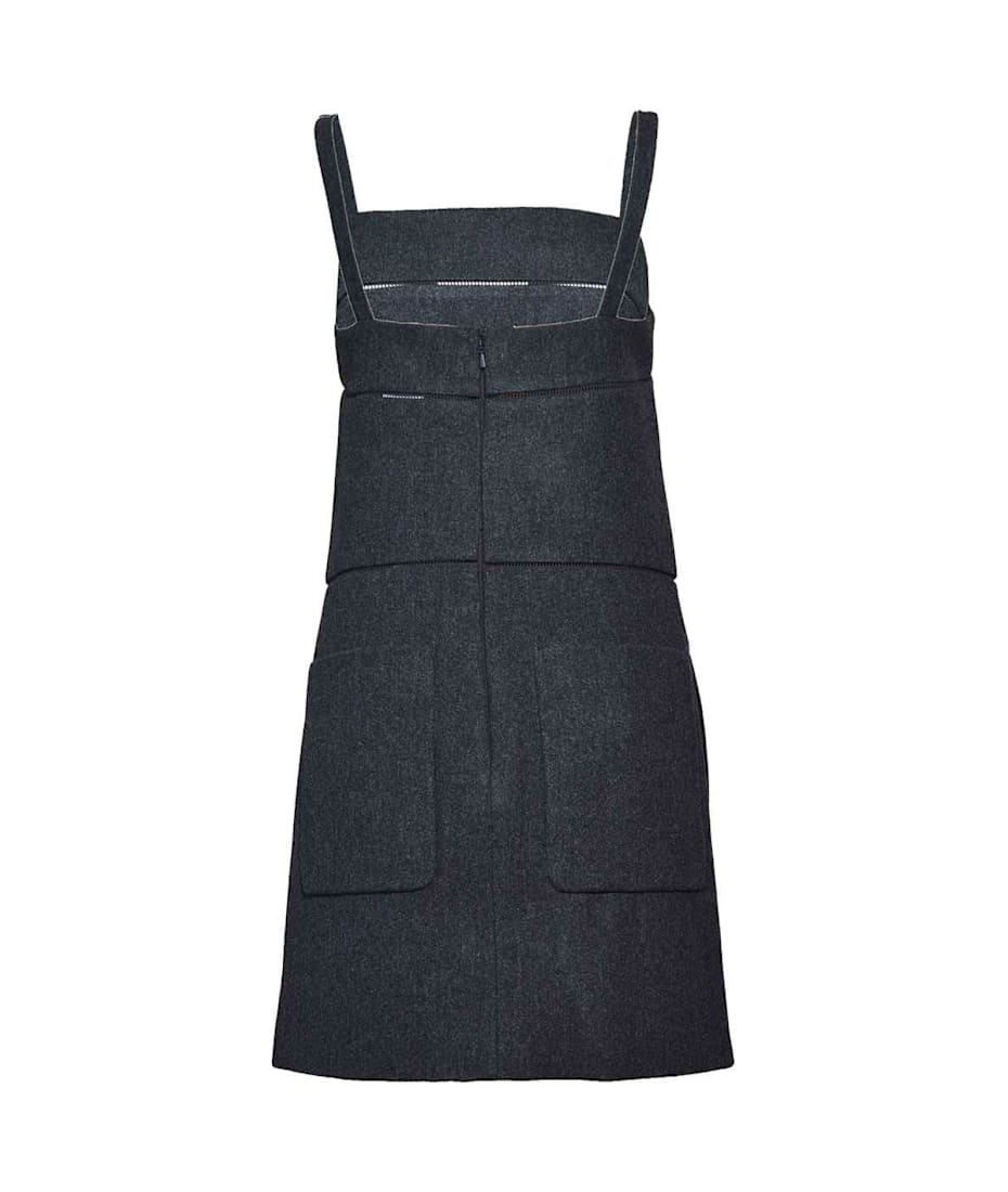 上品なデザイン【Max Mara】Ieti パフスリーブ ミディドレス 美品 24SS Max Mara マックスマーラ Ieti midi dress