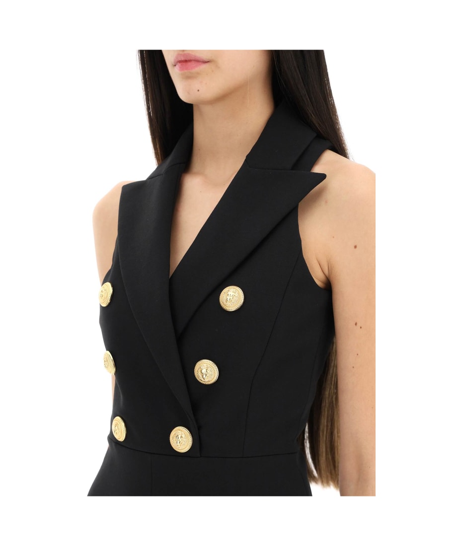 【送料&関税込】Balmain Double Breasted Blazer Playsuit Balmain Double Breasted Blazer Playsuit | italist