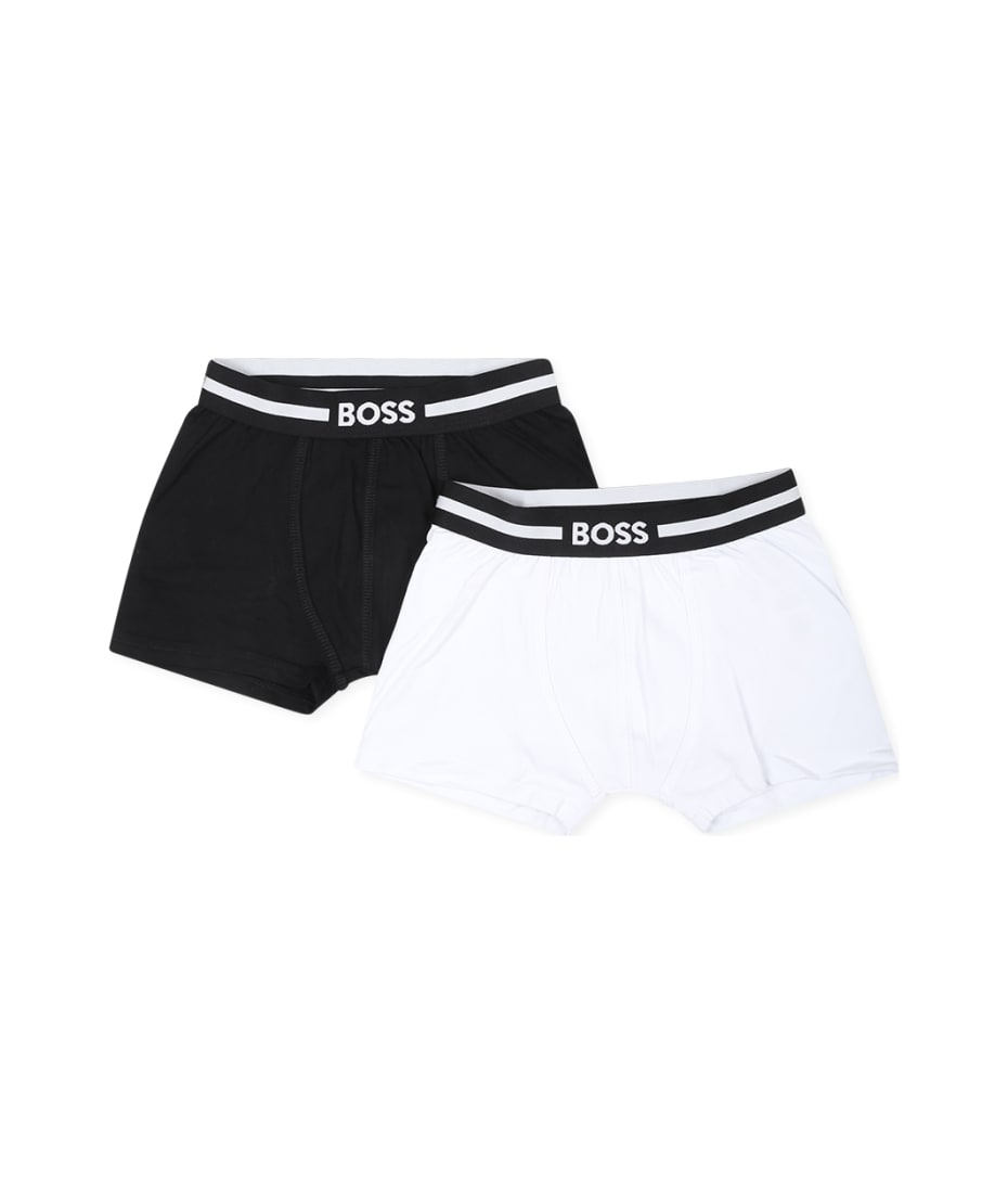 Boys hugo boss boxer shorts online