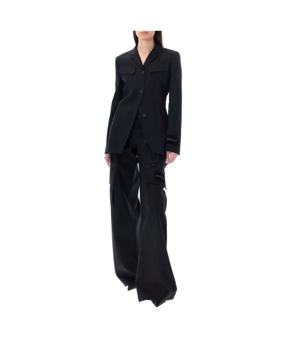 ジャケット Off-White SS23 DRY TOYBOX JACKET (OWEF101_S23FAB0011000) Off-White Off-White Women Dry Toybox Jacket | luosophy