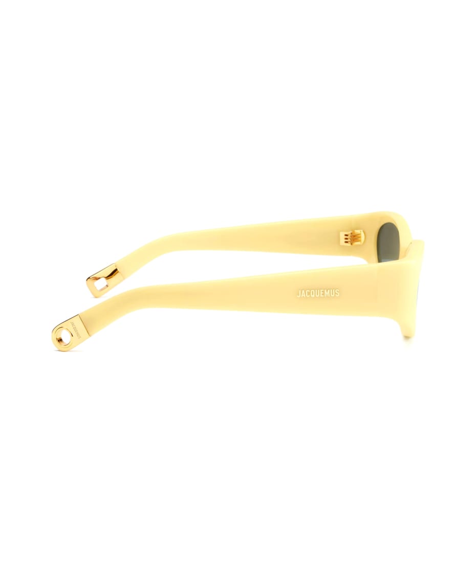 サングラス JACQUEMUS Woman Sunglasses Yellow JAC47C3SUN YELLOW Jacquemus Les lunettes tupi - multi yellow – Mondello 1962