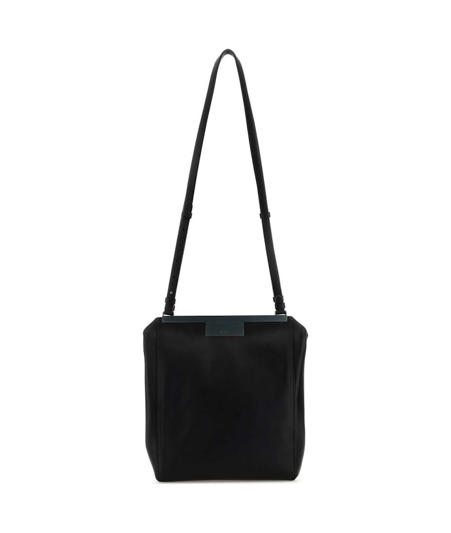 【送料&関税込】Max Mara Black Leather Mmsummer Shoulder Bag Max Mara Black Leather Mmsummer Shoulder Bag | italist