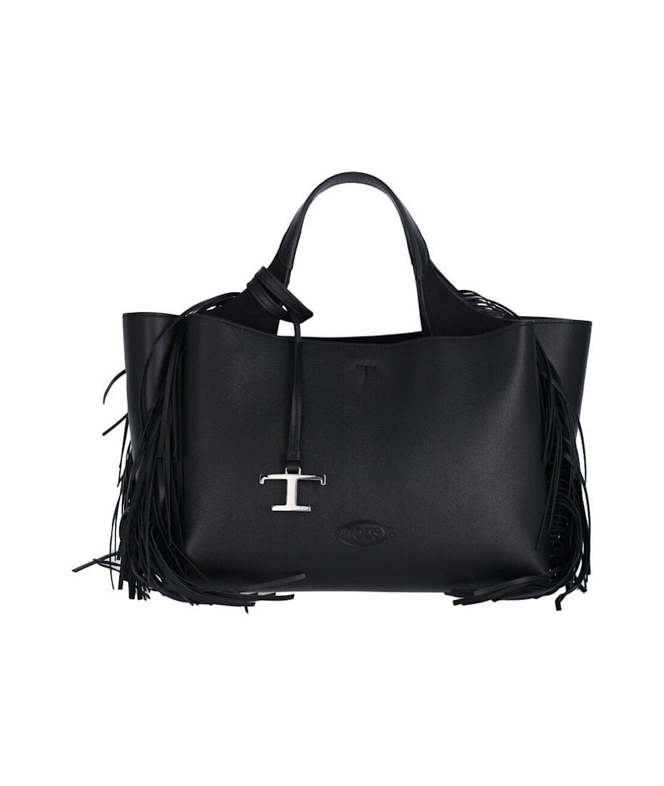VIP【送料関税込】Tod's Fringed Leather Handbag Tod's Fringed Leather Handbag | italist
