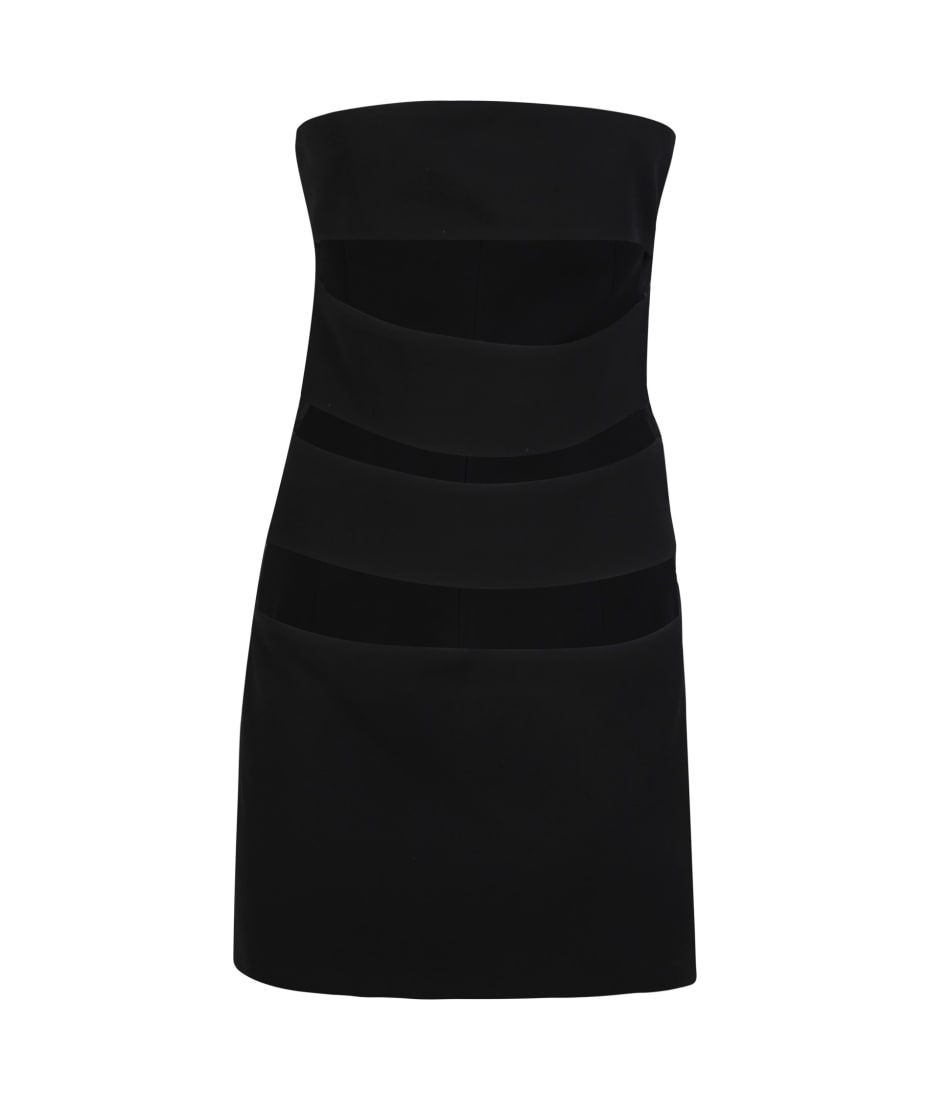 Monot Short Black Dress - Black
