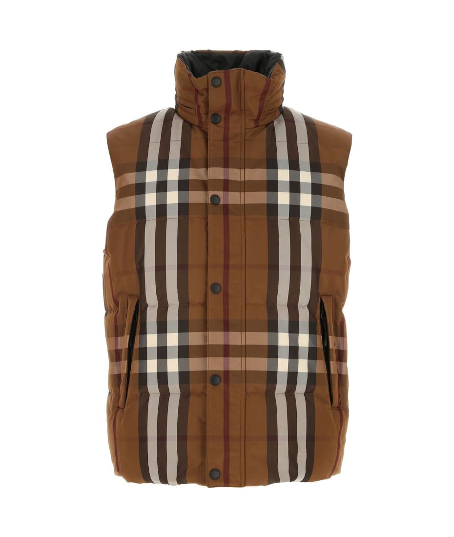 Burberry Embroidered Nylon Reversible Sleeveless Down Jacket | italist,  ALWAYS LIKE A SALE