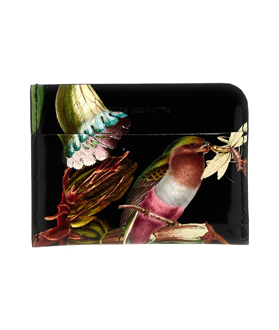 カードケース・名刺入れ DRIES VAN NOTEN | PRINTED LEATHER CARD CASE ROSE UNISEX Mohawk General Store | Dries Van Noten | Holder Wallet in Rose