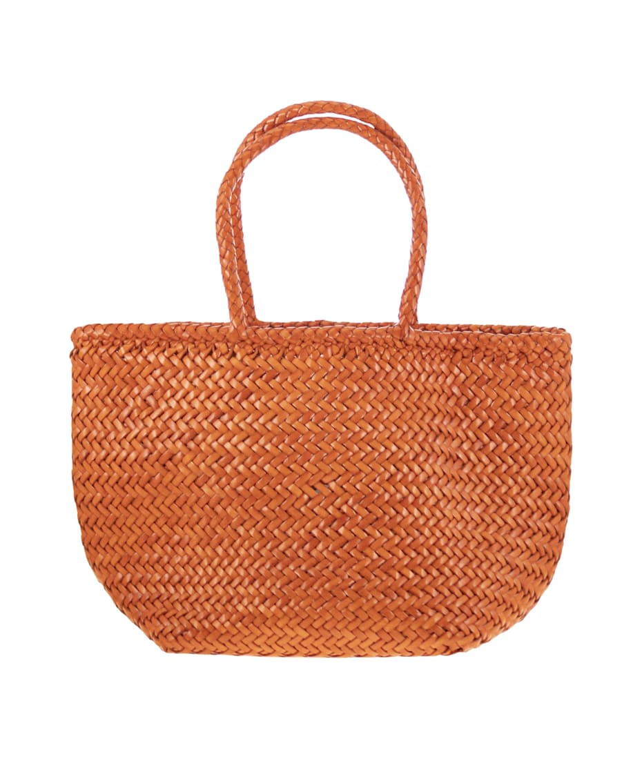 Dragon Diffusion Grace Basket Small - Woven Leather Bag