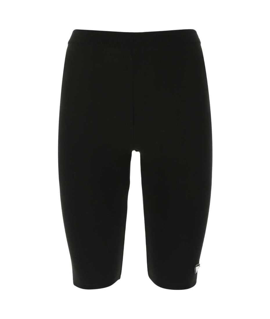 スパッツ・レギンス Prada Black viscose blend leggings Prada Black Viscose Blend Leggings | italist