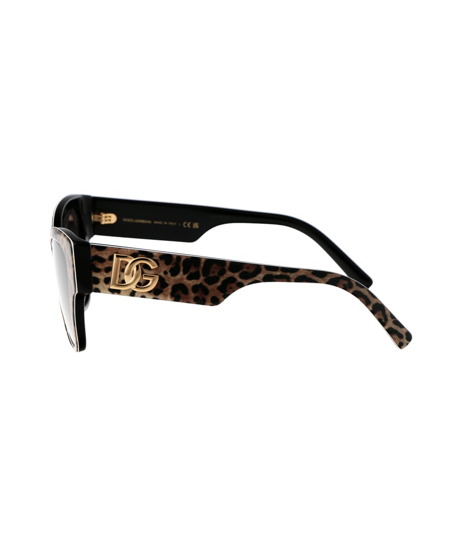 Paige tortoiseshell-frame sunglasses Braun Eyewear 0dg4449 Sunglasses - 31638Lucio rectangular-frame sunglasses Verde
