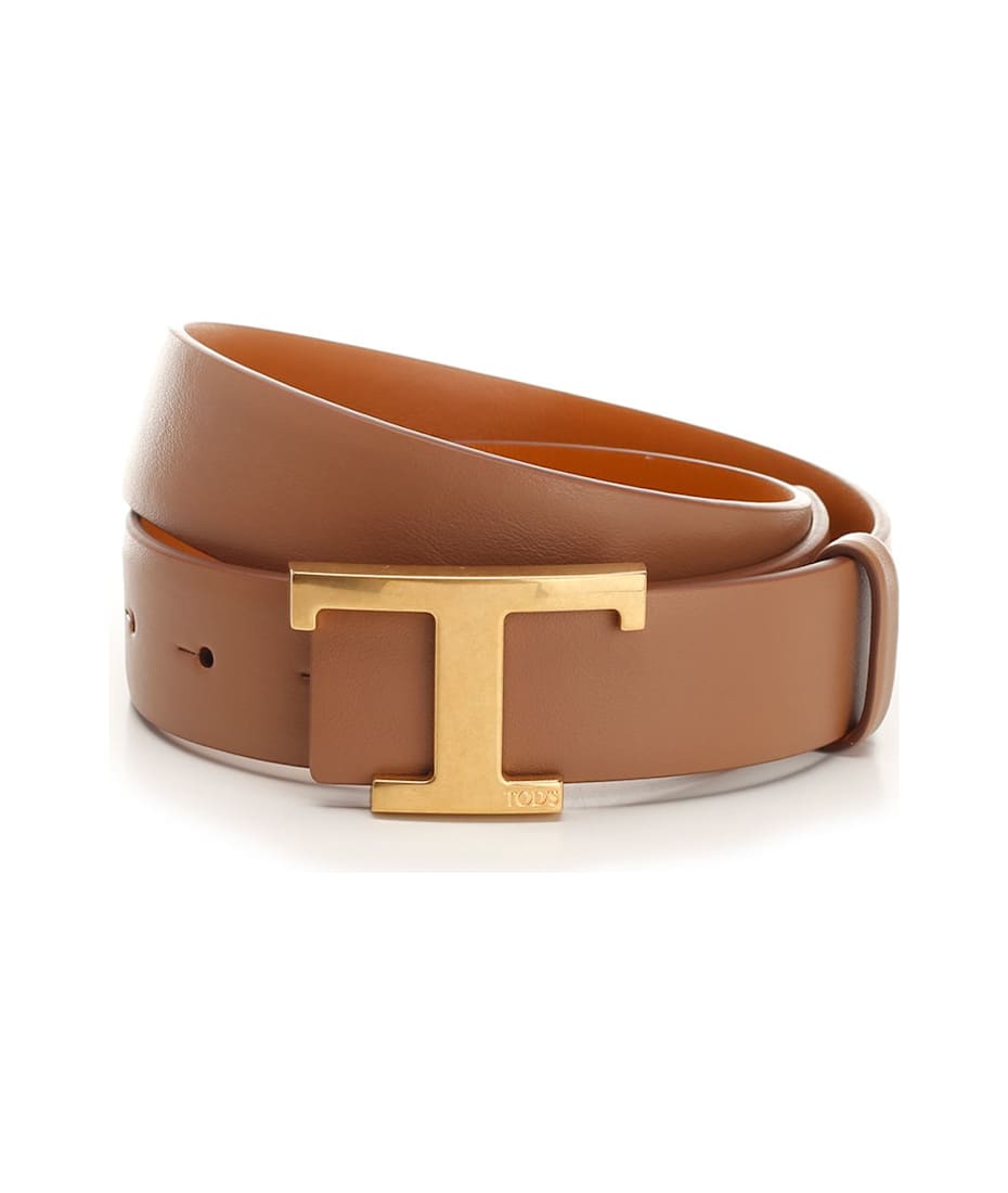 【送料&関税込】Tod's T-timeless Logo Plaque Reversible Belt Tod's T-timeless Logo Plaque Reversible Belt | italist