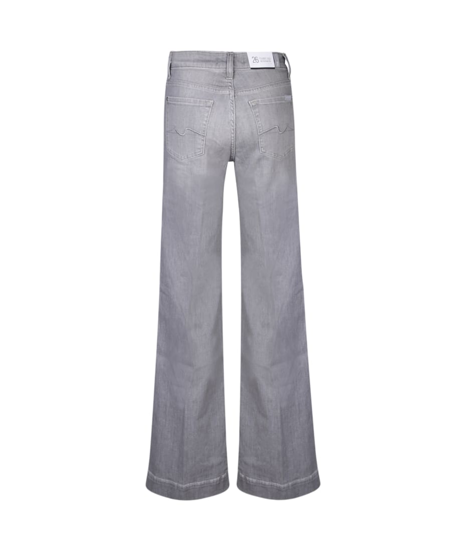 7 For All Mankind Modern Dojo Grey Jeans - Grey