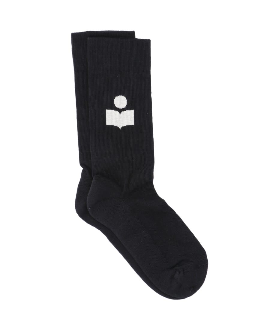 タイツ・ソックス Isabel Marant Jacquard Logo Socks 23PCT003JFA-A1C36A-10YW Isabel Marant Logo Socks | italist
