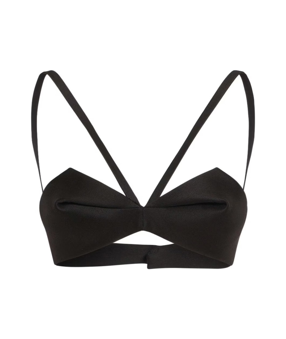 【送料&関税込】Versace Pleated Bustier Top Versace Pleated Bustier Top | italist
