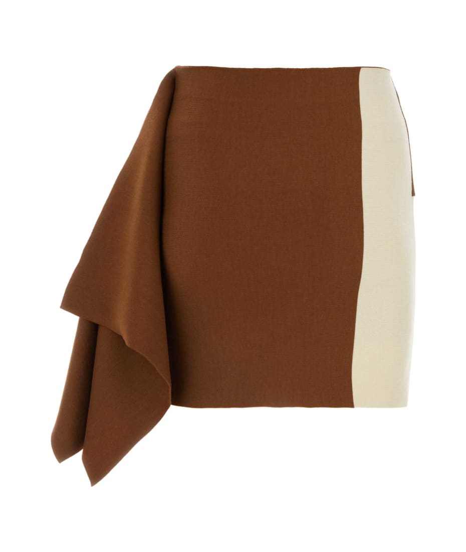 ミニスカート FENDI SS24 Multicolor wool mini skirt (FZQ738ARV7 F1P2C) Fendi Multicolor Wool Mini Skirt | italist