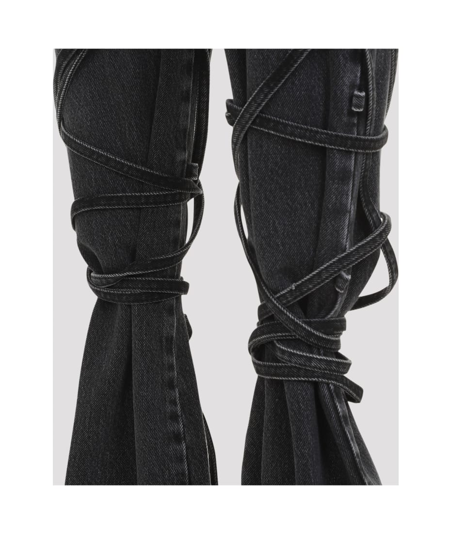 Alexander McQueen Black Denim Jeans | italist