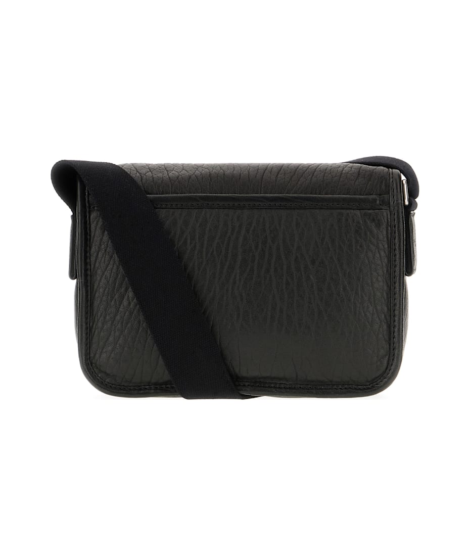 【関税&送料込】Saint Laurent Black Leather Small Messenger Niki Small leather messenger bag in black - Saint Laurent