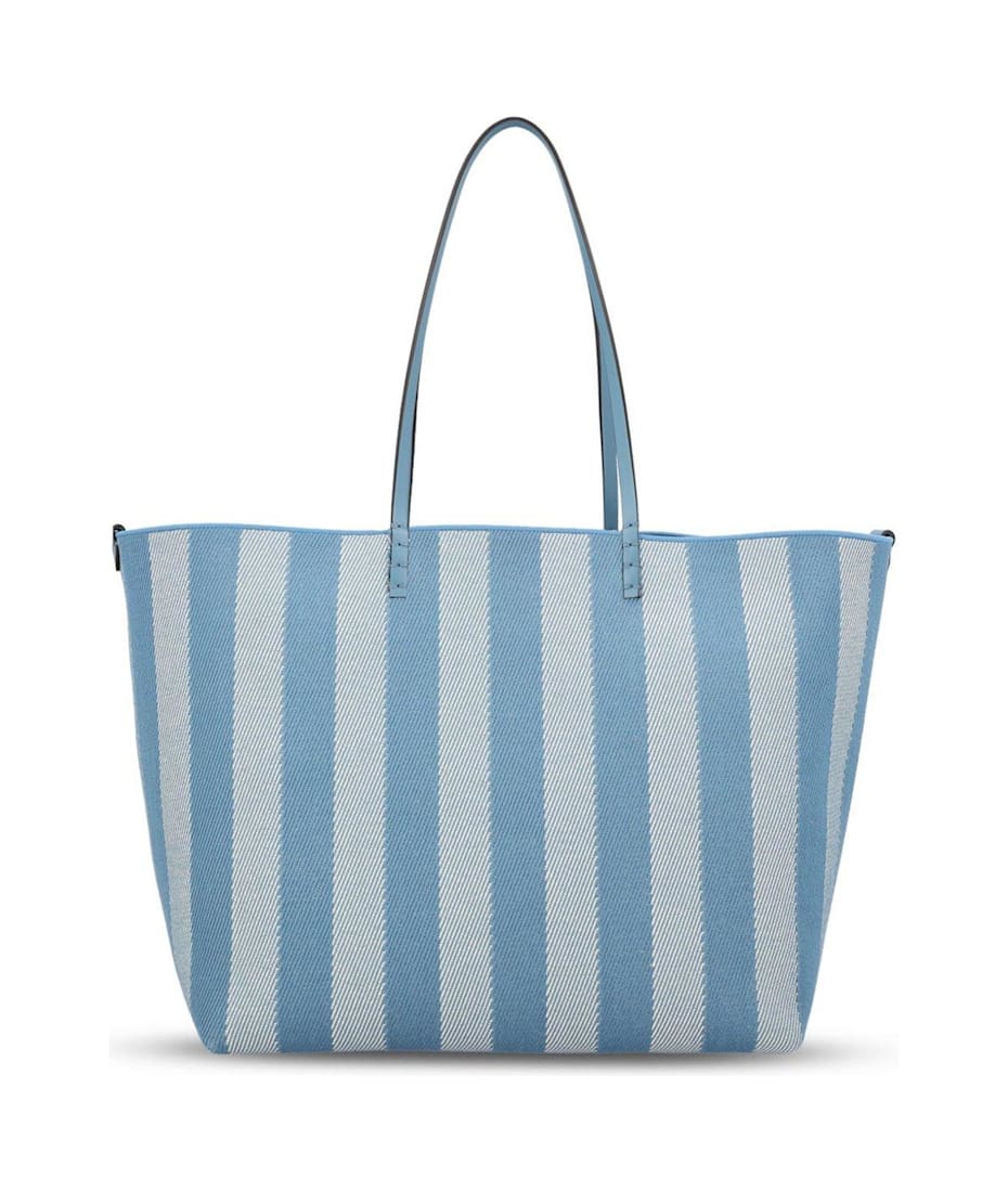 Fendi Roll Striped Large Reversible Tote Bag トートバッグ