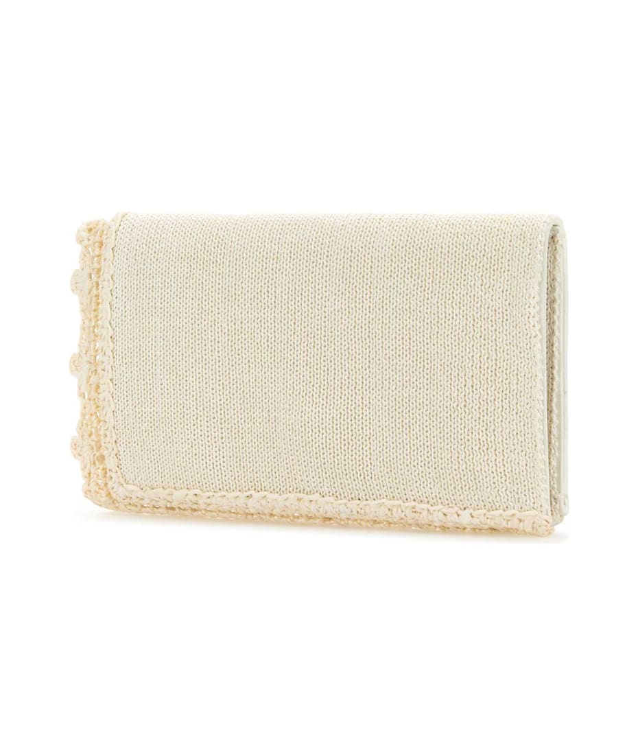 トートバッグ JW ANDERSON Ivory Crochet Clutch J.W. Anderson Ivory Crochet Clutch | italist