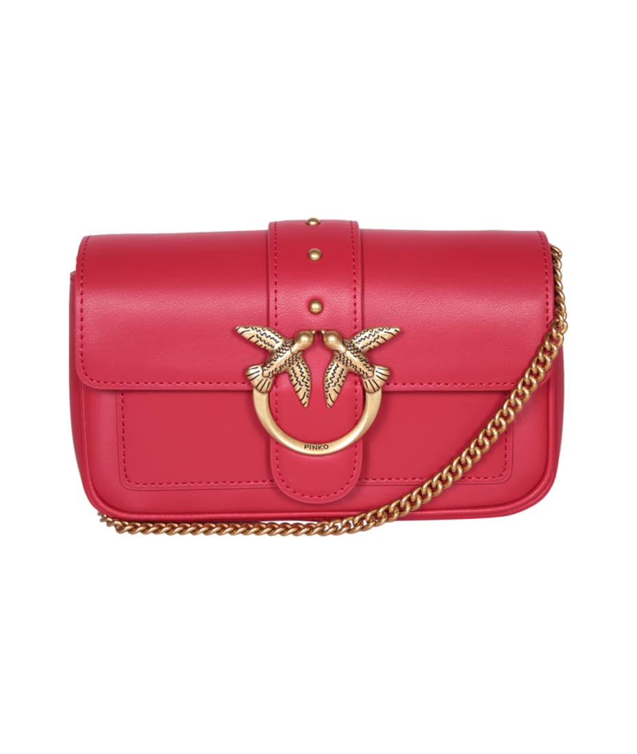 Pinko Love One Pocket Red Bag