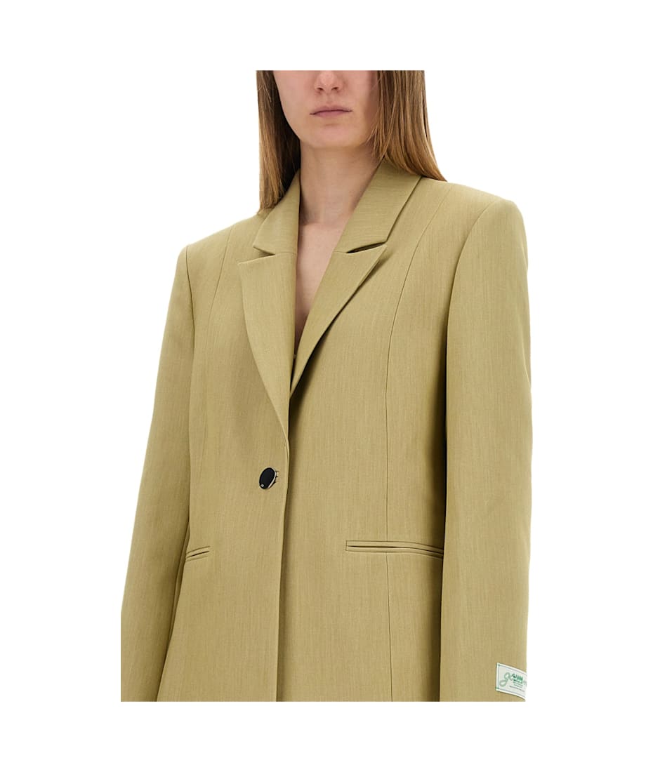 Ganni Twill Suit Blazer | italist