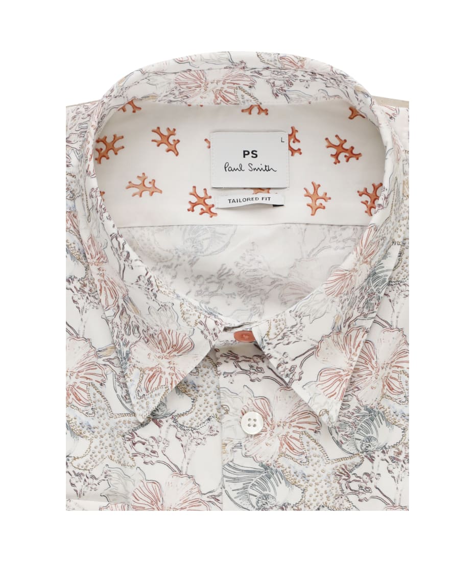 PS Paul Smith Bandana Print Short-Sleeve Shirt