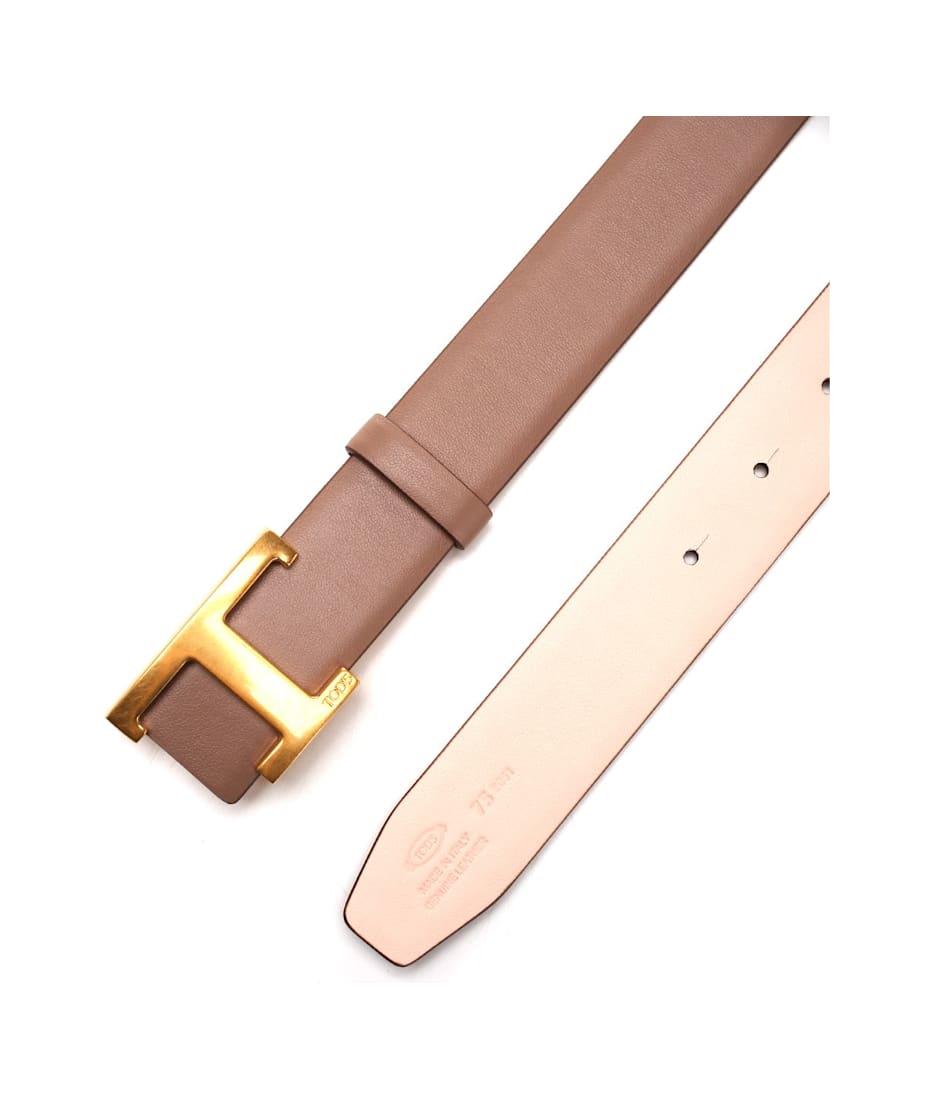 ★TOD'S★T timeless belt★大人気★ Man MULTICOLOUR T Timeless Reversible Belt in Leather