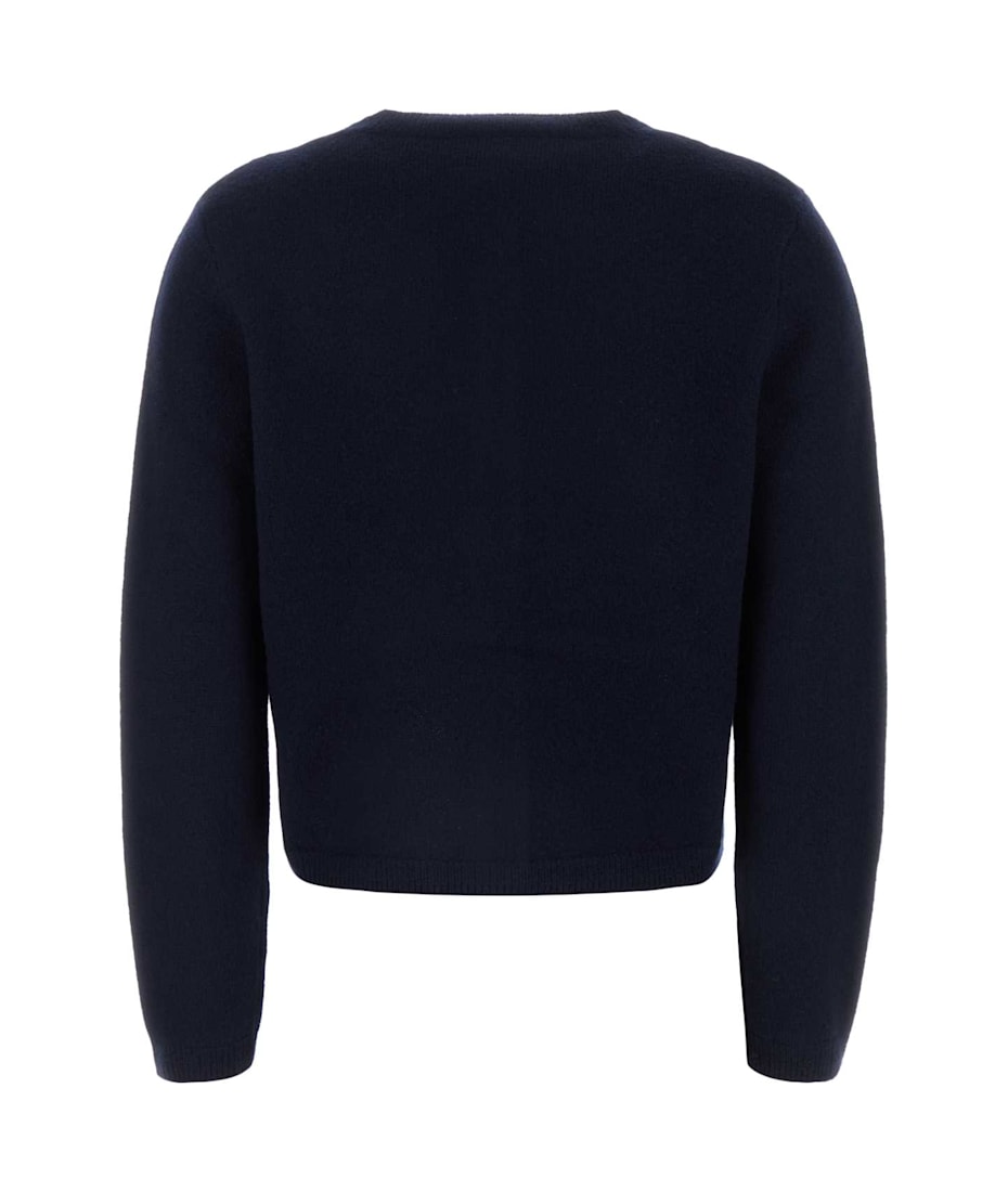 A.P.C. Navy Blue Wool Cardigan | italist