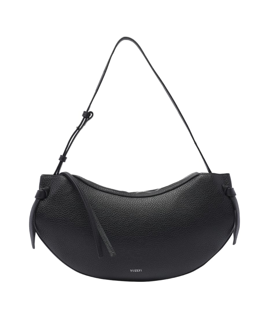 バッグ YUZEFI large fortune cookie LARGE FORTUNE COOKIE - ESPRESSO PEBBLE GRAINED LEATHER – Yuzefi
