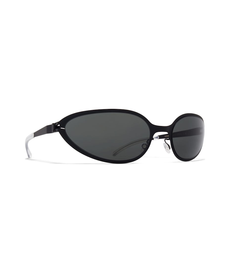 サングラス Mykita Mykita - CO BEAR - 002 black (CO BEAR 002 BLACK) Mykita Bear - Black Solid Sunglasses | italist