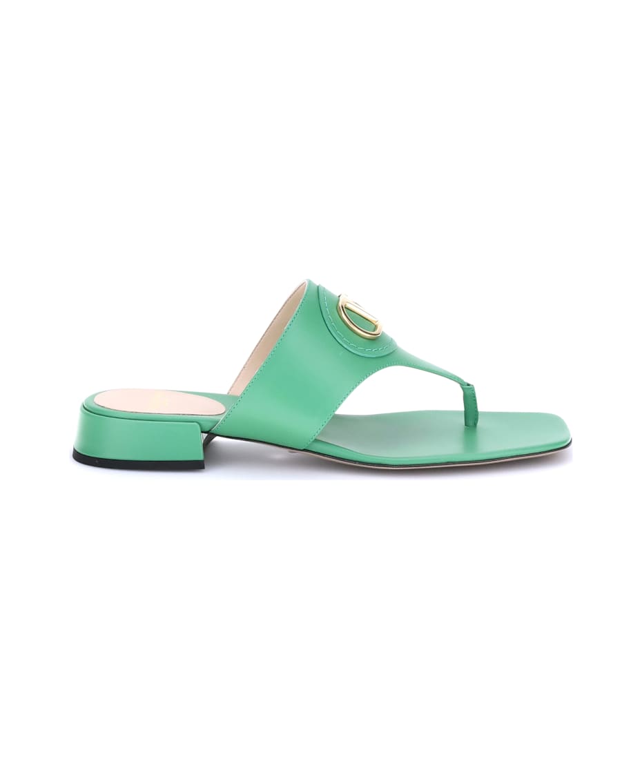 Valentino Garavani Vlogo Thong Sandals | italist