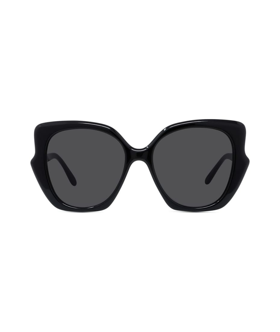 【送料&関税込】Loewe Lw40133i - Shiny Black Sunglasses Loewe Think LW40133I S (55 - 17) with Grey lenses and Black