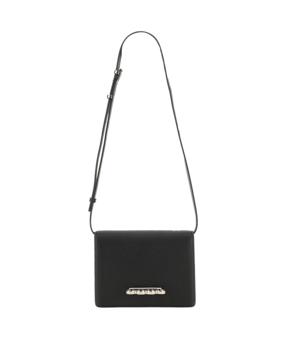 ☆Alexander McQUEEN☆ THE FOUR RING レザー ショルダーバッグ Alexander McQueen Bag The Four Ring | italist