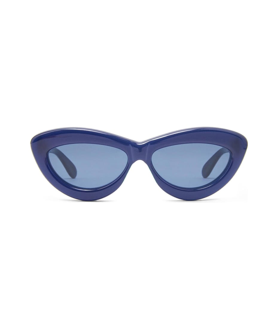 サングラス LOEWE SUNGLASSES (LW40096I54 01A) Loewe Lw40096i - Midnight Blue Sunglasses | italist, ALWAYS