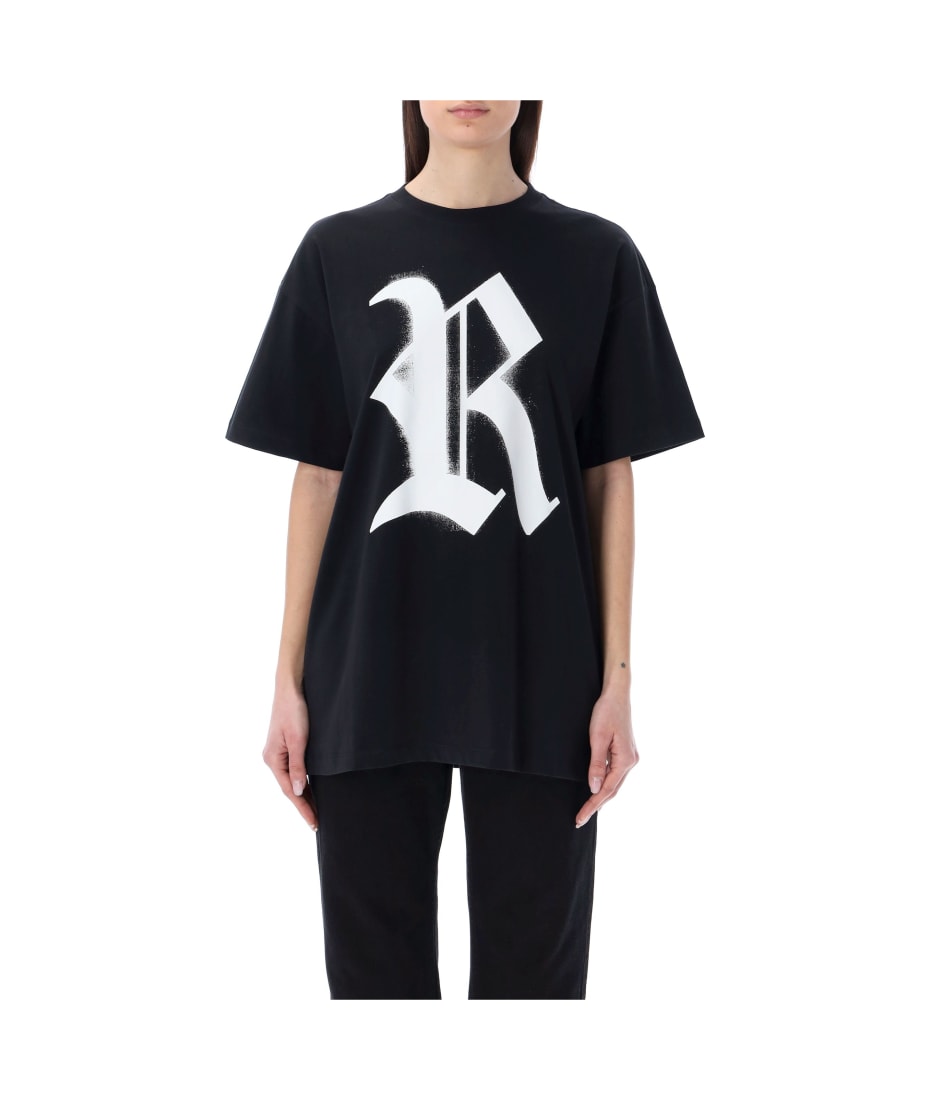 Raf Simons Big Fit T-shirt With R Front Print | italist, ALWAYS