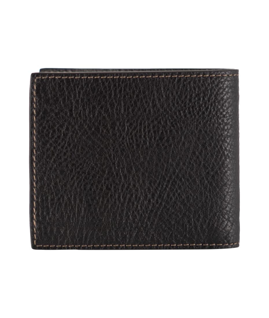 Leather Wallet With Logo Engraving