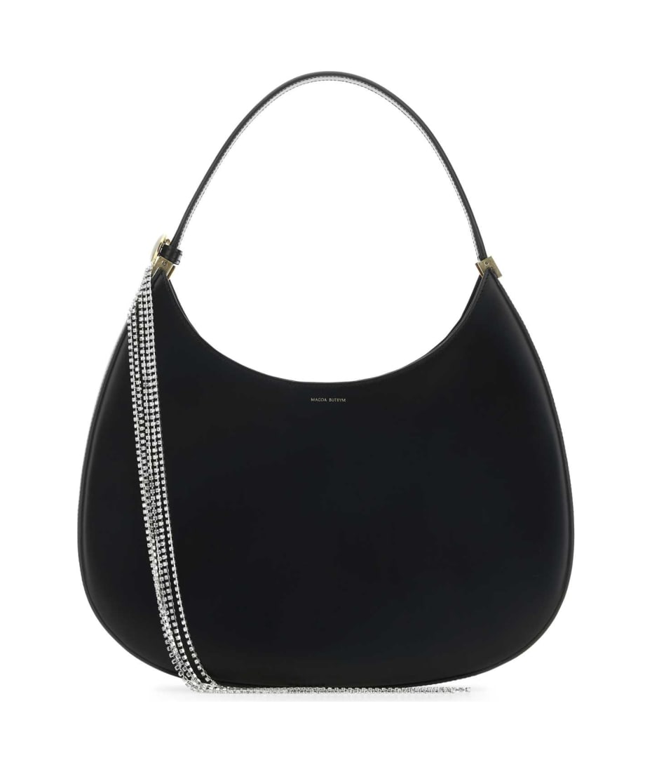 ショルダーバッグ・ポシェット MAGDA BUTRYM Black leather Vesna Large shoulder bag Magda Butrym Black Leather Vesna Large Shoulder Bag