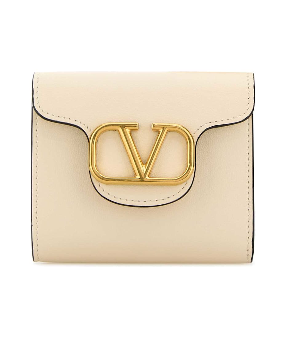 財布・小物その他 VALENTINO GARAVANI Woman Wallet Yellow Cream 6W2P0605VSH I16 Valentino Garavani Ivory Leather Wallet | italist