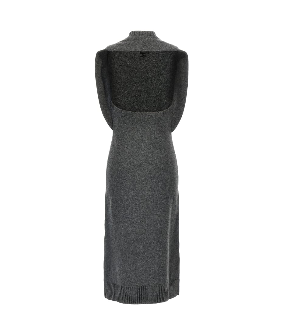 ワンピース COURREGES Over The Shoulder DrapE' dress Gray Courrèges 'over The Shoulder Drapè' Dress | italist, ALWAYS