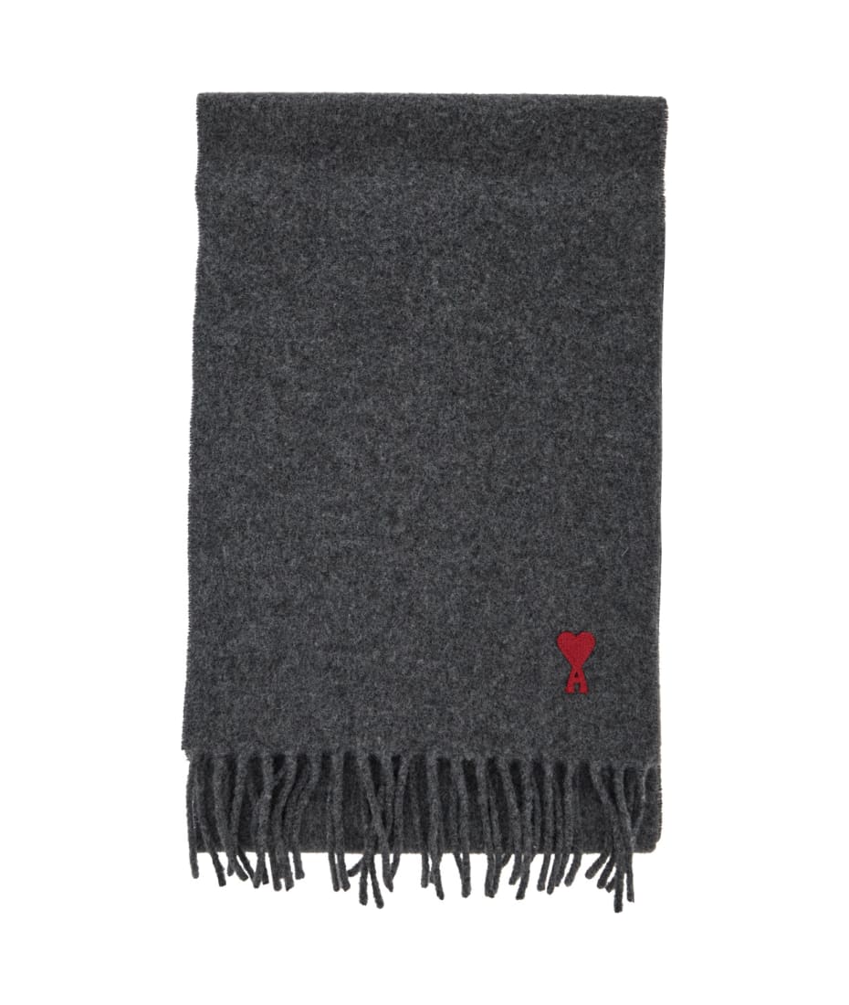 Ami Alexandre Mattiussi Red Adc Scarf | italist 
