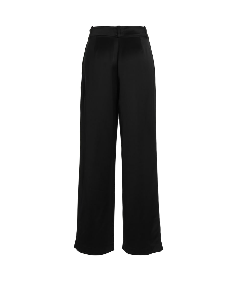 パンツ CO-COLLECTIONS Pants with front pleats (5006DVWSW22 BLACK) CO Pants with front pleats (CO/パンツ) 5006DVWSW22BLACK【BUYMA】