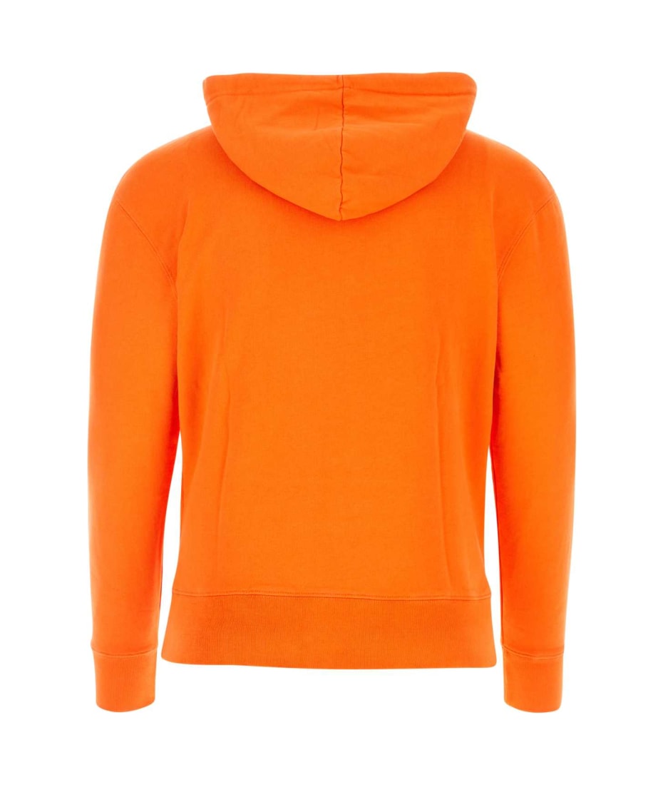パーカー・フーディ MAISON KITSUNE Men Hoodies IU00355KM0001 P851 Orange Maison Kitsuné Orange Cotton Sweatshirt | italist