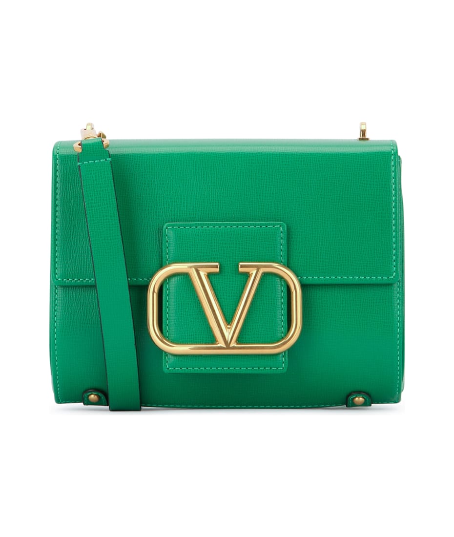【関税込み】VALENTINO GARAVANI HANDBAG Auth Valentino Garavani Handbag Shoulder Bag Red Leather