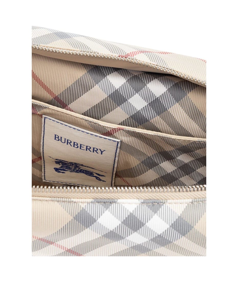 Burberry Checked Zipped Changing Pouch | italist