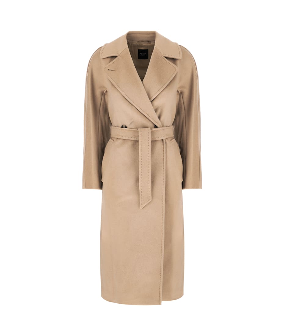 Weekend Max Mara Cappuccino Wool Coat | italist