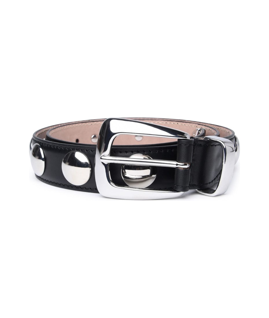 Khaite Black Leather Belt | italist