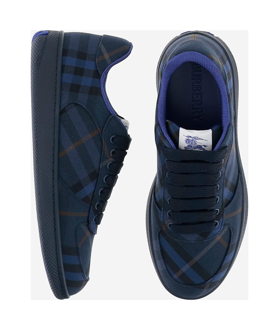 Burberry Terrace Check Sneakers | italist
